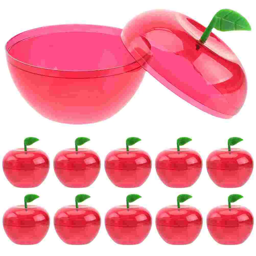 24 Pcs Cupcake Decor Apple Candy Box Container Gift Decorative Ornaments Plastic For Parties Bride 
24 Pcs Cupcake Decor Apple Candy Box Container Gift Decorative Ornaments Plastic For Parties Bride