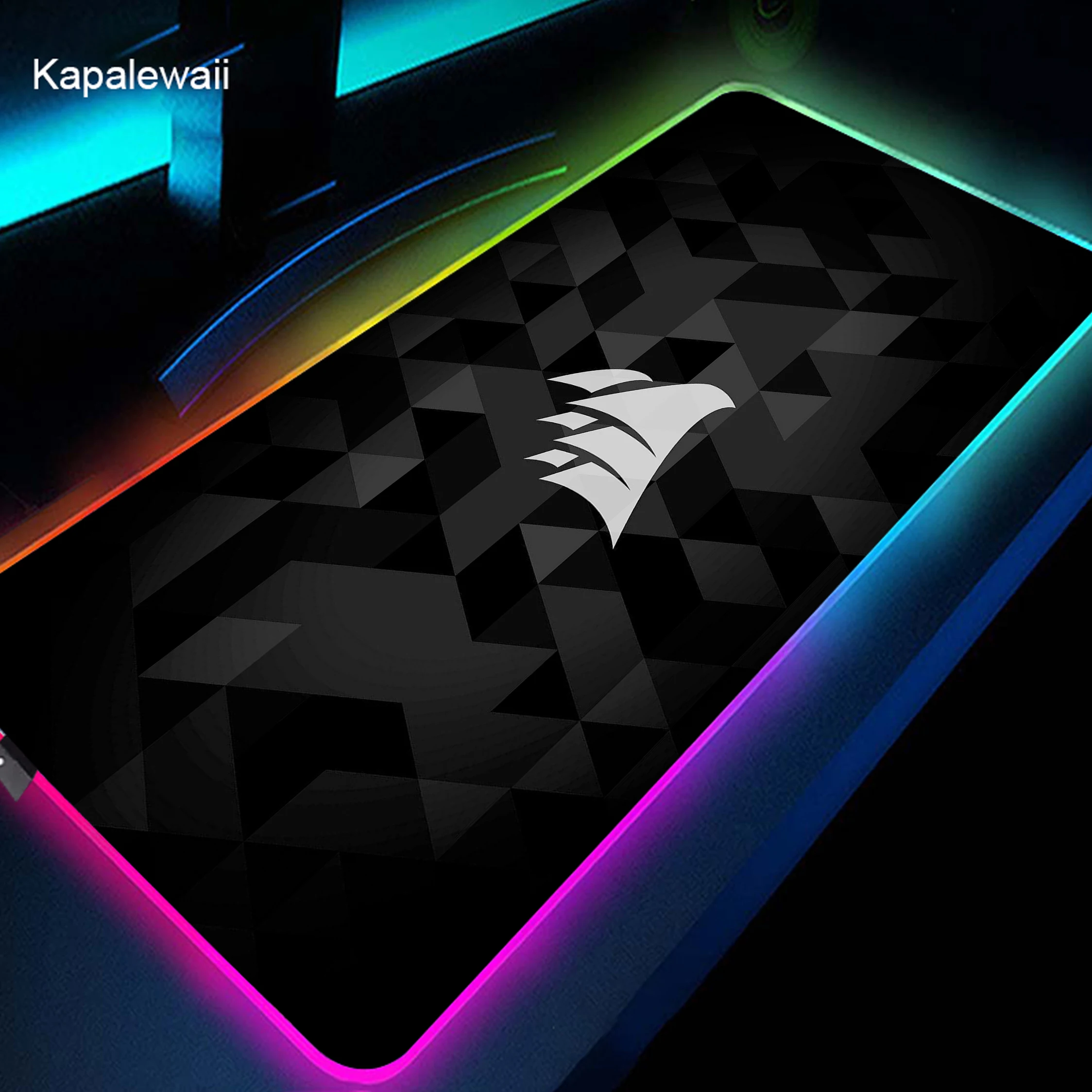 RGB Blacklight Corsair Large Gaming Mouse Pad Colorful Mouse Mat Keyboard Table Desk Mat For Notebook Laptop Gamer Mousepad
RGB Blacklight Corsair Large Gaming Mouse Pad Colorful Mouse Mat Keyboard Table Desk Mat For Notebook Laptop Gamer Mousepad