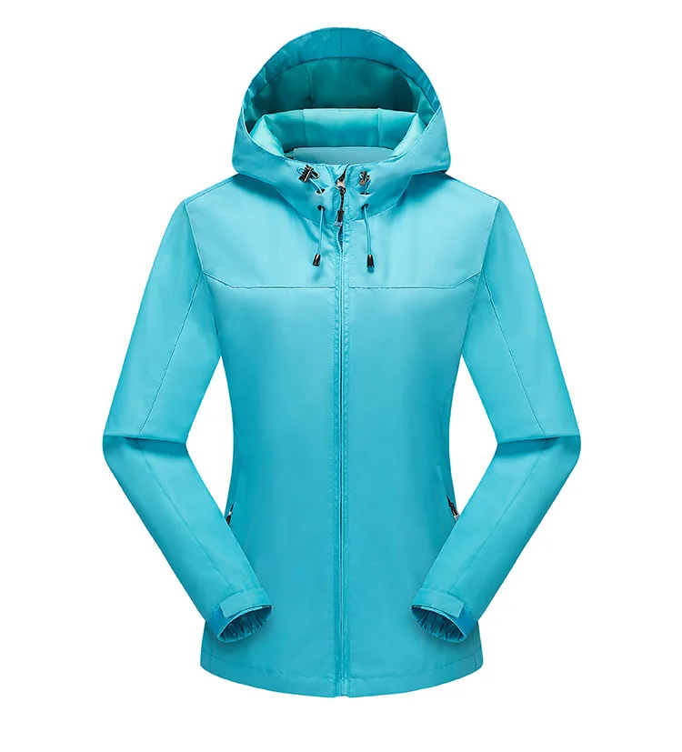 Spring and Autumn Hooded Windproof and Rainproof Mountaineering Suit Charge Coat Thin Printed LOGO Jacket Solid Coat Women
Spring and Autumn Hooded Windproof and Rainproof Mountaineering Suit Charge Coat Thin Printed LOGO Jacket Solid Coat Women