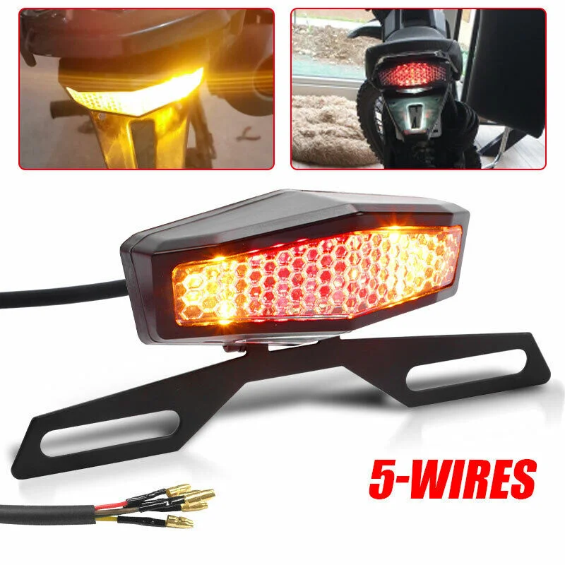 Motorcycle LED Turn Signal Tail Lights Motorbike Indicator Lamps License Plate DRL Moto Flasher Tail Brake Bulbs
Motorcycle LED Turn Signal Tail Lights Motorbike Indicator Lamps License Plate DRL Moto Flasher Tail Brake Bulbs