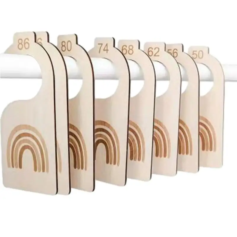 8Pcs Baby Closet Size Dividers Wooden Baby Closet Organizers From Newborn Infant To 24 Months For Home Nursery Decoration
8Pcs Baby Closet Size Dividers Wooden Baby Closet Organizers From Newborn Infant To 24 Months For Home Nursery Decoration