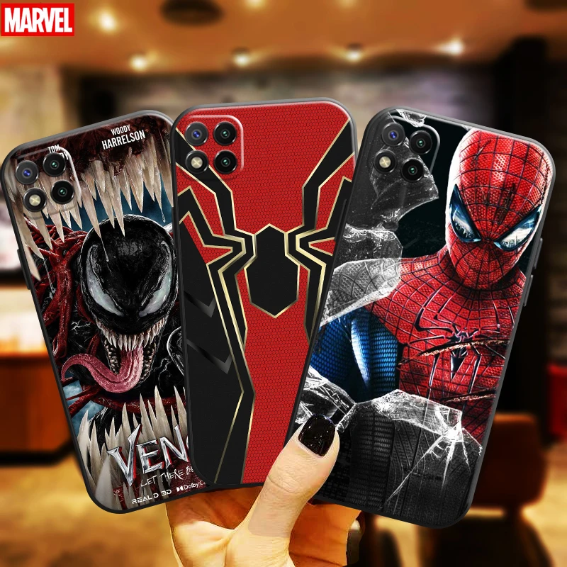 Marvel Spiderman Venom For Xiaomi Redmi 9C Phone Case Redmi 9C Silicone Cover Carcasa Soft Black Coque Liquid Silicon
Marvel Spiderman Venom For Xiaomi Redmi 9C Phone Case Redmi 9C Silicone Cover Carcasa Soft Black Coque Liquid Silicon