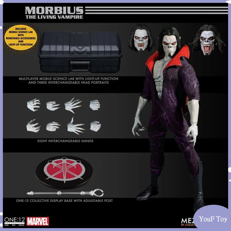 Mezco Morbius The Living Vampire Action Figure 6inch Anime Figures Figurine Statue Model Doll Collectible Toy Kid Christmas Gift
Mezco Morbius The Living Vampire Action Figure 6inch Anime Figures Figurine Statue Model Doll Collectible Toy Kid Christmas Gift
