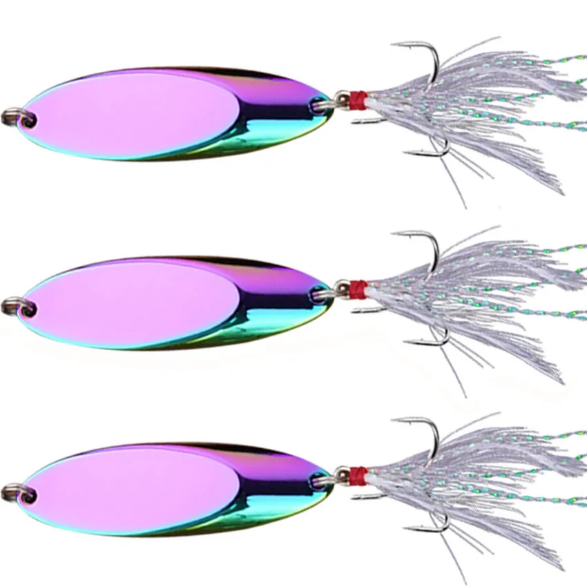 1pc 5g-35g Metal Spinner Spoon Lures Trout Fishing Hard Bait Sequins Artificial Spinnerbait Fishing Tools
1pc 5g-35g Metal Spinner Spoon Lures Trout Fishing Hard Bait Sequins Artificial Spinnerbait Fishing Tools