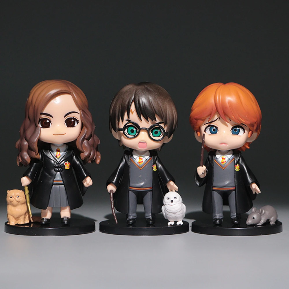 3Pcs/Set Harried Potter Action Figure Hot Movie Figures Model Q Version Dolls Car Cake Decoration for Kids Toy Birthday Gift 
3Pcs/Set Harried Potter Action Figure Hot Movie Figures Model Q Version Dolls Car Cake Decoration for Kids Toy Birthday Gift