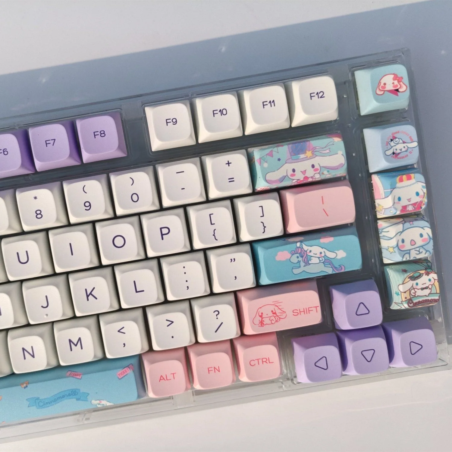 New 147 Keys Cartoon PBT Keycaps Kawaii Dog Key Caps DYE-SUB XDA ProfileHighly Cute Keyboard Accessories for Mechanical Keyboard
New 147 Keys Cartoon PBT Keycaps Kawaii Dog Key Caps DYE-SUB XDA ProfileHighly Cute Keyboard Accessories for Mechanical Keyboard