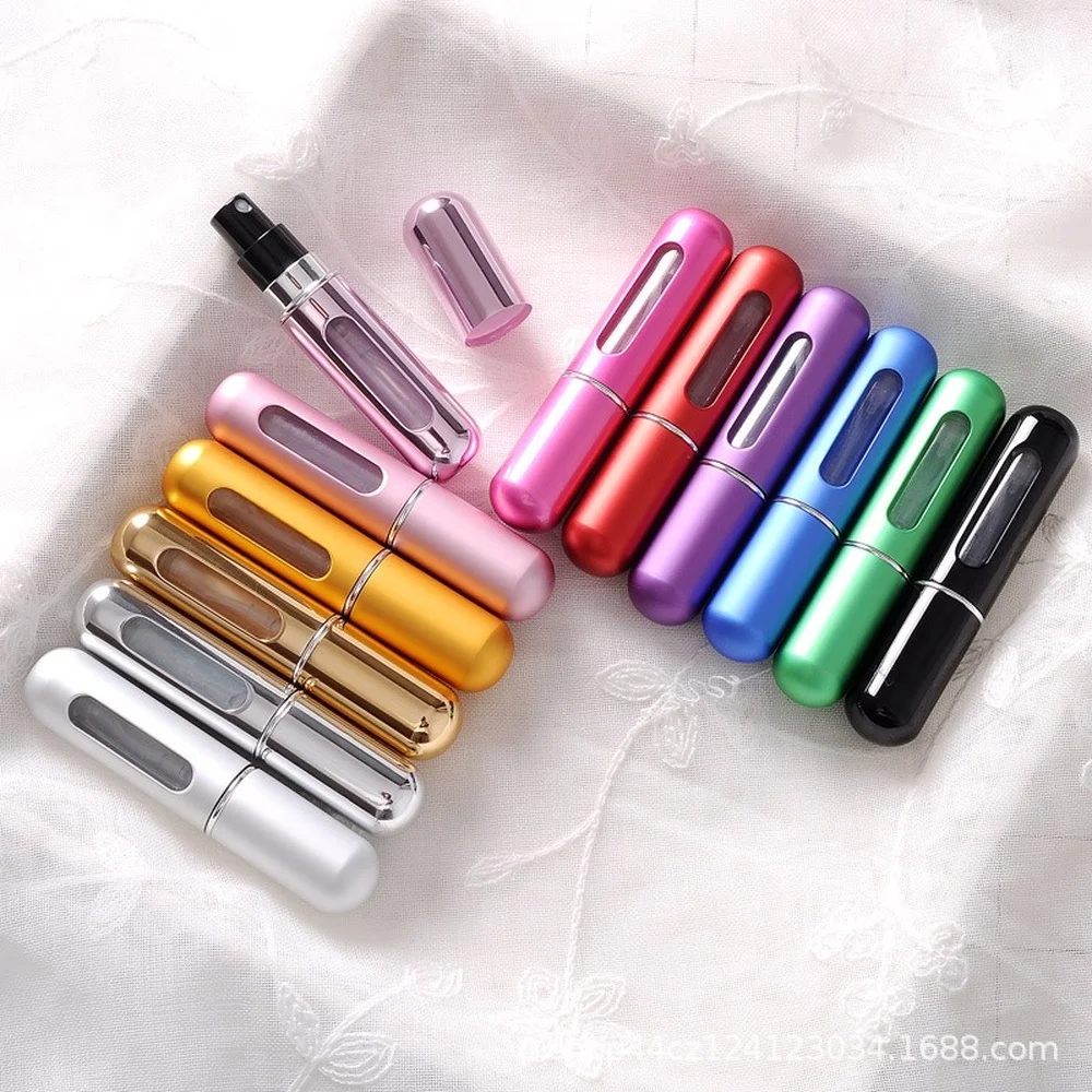 Portable Mini Refillable Perfume Bottle with Spray Scent Pump Empty Cosmetic Containers Spray Atomizer Bottle for Travel 5Ml
Portable Mini Refillable Perfume Bottle with Spray Scent Pump Empty Cosmetic Containers Spray Atomizer Bottle for Travel 5Ml