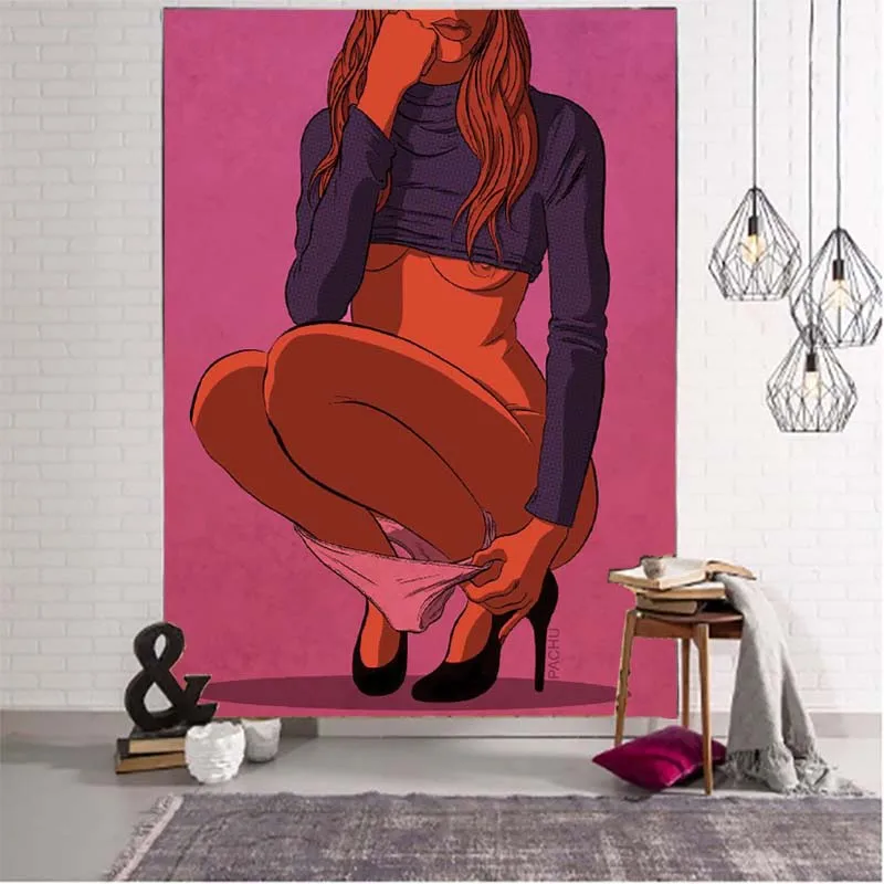 Сексуальный женский оргазм Психоделическое искусство гобелен в стиле бохо настенный таинственный домашний декор 
Сексуальный женский оргазм Психоделическое искусство гобелен в стиле бохо настенный таинственный домашний декор