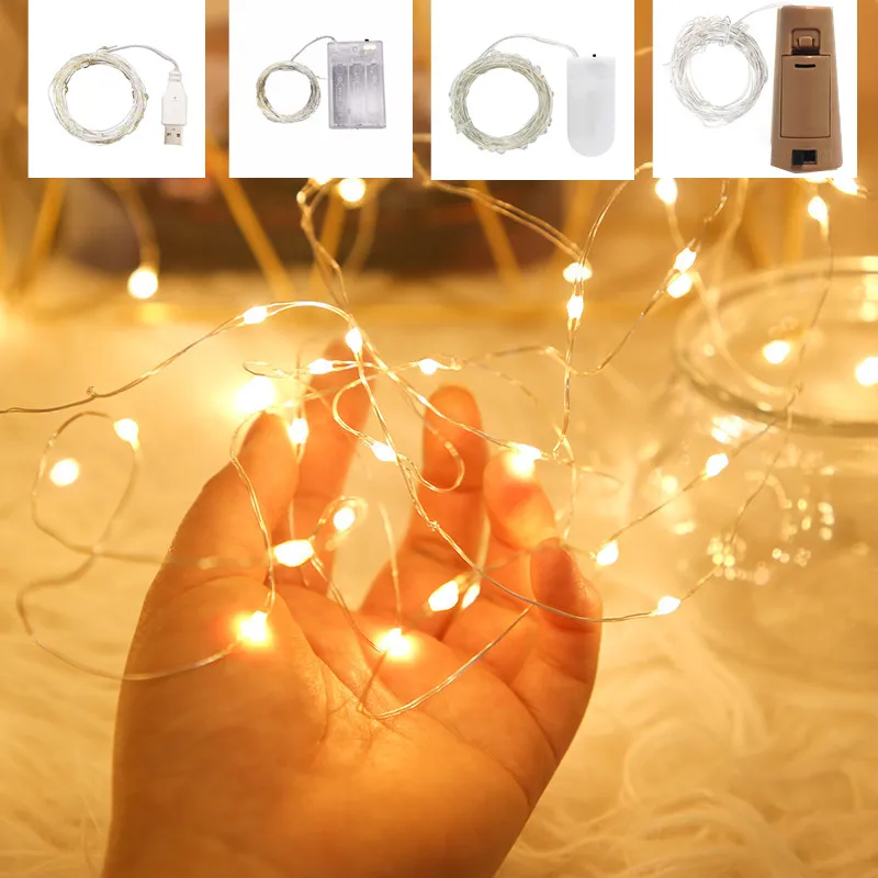 Garden Fairy Lights Copper Wire Light Garland Home Wedding Party DIY Decoration USB Battery Powered Christmas LED String Lights
Garden Fairy Lights Copper Wire Light Garland Home Wedding Party DIY Decoration USB Battery Powered Christmas LED String Lights