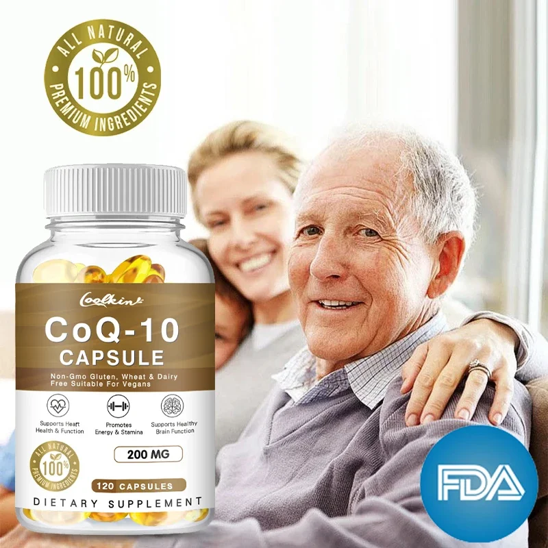

Коэнзим Q-10 200 мг-антиоксидант, поддержка здоровья сердца, увеличивает энергию и выносливость