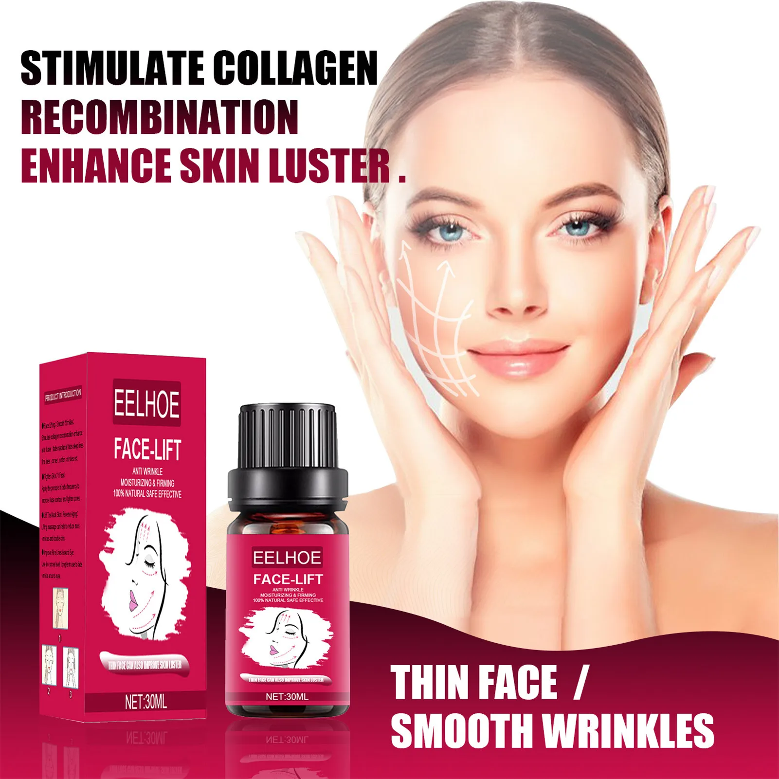 Facial Serum Shrink Pores Serum Moisturizing Whitening Oil Control Anti-Aging Facial Essence Brighten Lift Firming Skin Care
Facial Serum Shrink Pores Serum Moisturizing Whitening Oil Control Anti-Aging Facial Essence Brighten Lift Firming Skin Care