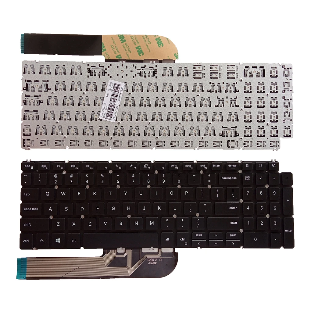 Keyboards Toetsenbord Clear Character Efficient Notebook Part Plug and Play Input Equipment Replacement for Dell 7590
Keyboards Toetsenbord Clear Character Efficient Notebook Part Plug and Play Input Equipment Replacement for Dell 7590