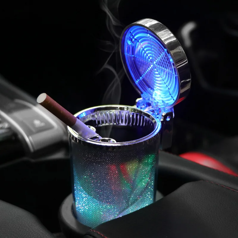 Car Ashtray with LED Light Cigar Cigarette Ashtray Container Ashtray Gas Bottle Smoke Cup Holder Storage Cup car Supplies
Car Ashtray with LED Light Cigar Cigarette Ashtray Container Ashtray Gas Bottle Smoke Cup Holder Storage Cup car Supplies