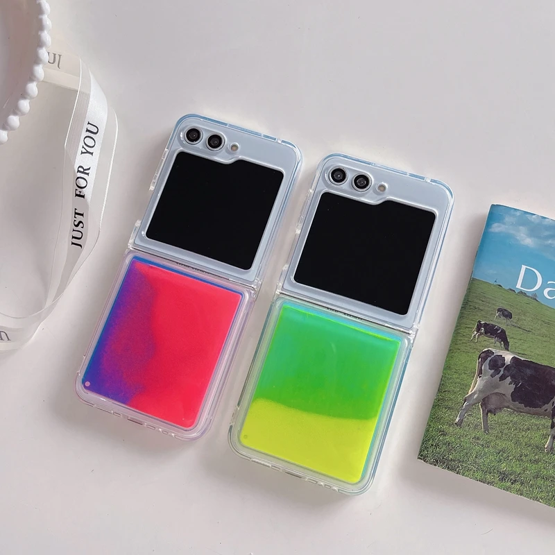 Luminous Neon Sand Liquid Quicksand For Samsung Galaxy Z Flip 5 5G Glitter Cover For Samsung Z Flip 3 4 5G Glow The Dark Case
Luminous Neon Sand Liquid Quicksand For Samsung Galaxy Z Flip 5 5G Glitter Cover For Samsung Z Flip 3 4 5G Glow The Dark Case