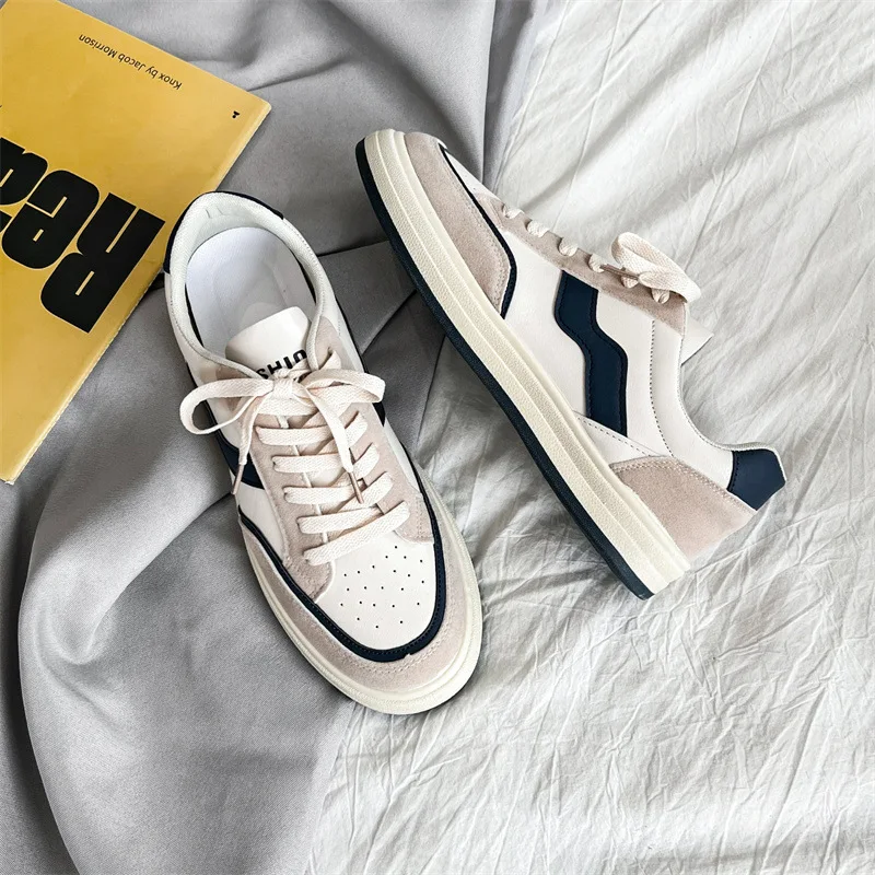 Summer Casual PU Leather Shoes Trend Men's Shoes Wild Mens Flats Shoes Non-slip Board Shoe Male Footwear
Summer Casual PU Leather Shoes Trend Men's Shoes Wild Mens Flats Shoes Non-slip Board Shoe Male Footwear