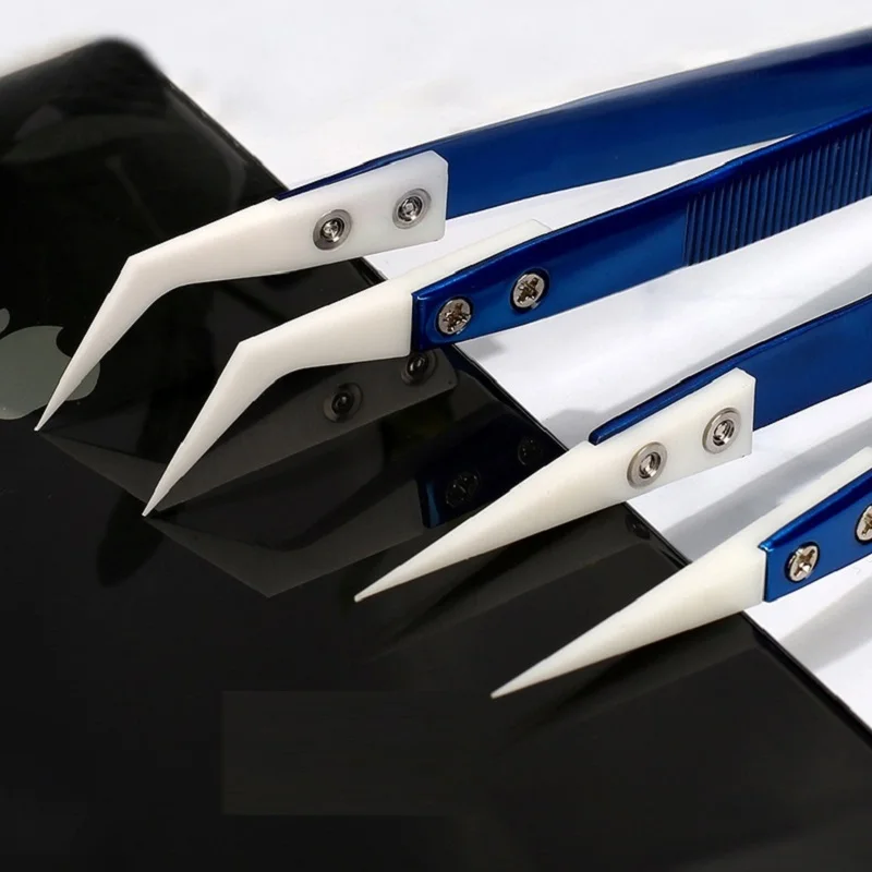MECHANIC CF Series High Precision Insulation Ceramic Anti-magnetic Anti-Static Special Tweezers For Phone Flying Wire Repair
MECHANIC CF Series High Precision Insulation Ceramic Anti-magnetic Anti-Static Special Tweezers For Phone Flying Wire Repair