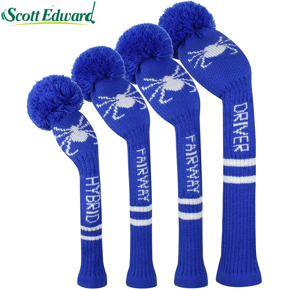 4pcs/set Golf Knit Headcover Blue SpiderGolf Protector For Driver(460cc) Fairway and Hybrid(UT) or only Gift Box
4pcs/set Golf Knit Headcover Blue SpiderGolf Protector For Driver(460cc) Fairway and Hybrid(UT) or only Gift Box
