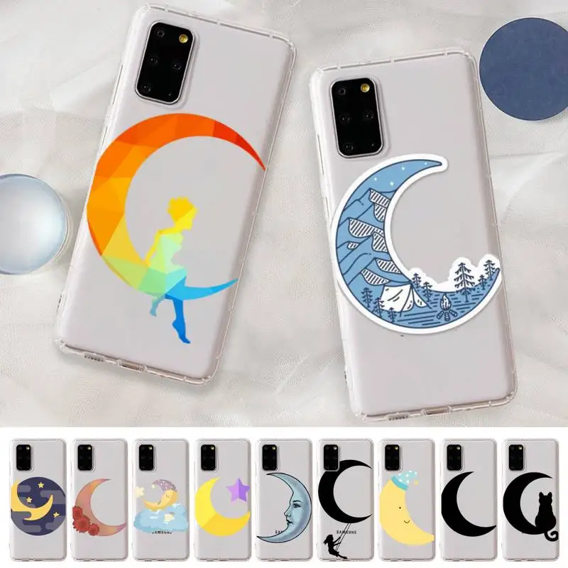 Crescent moon Phone Case for Samsung A51 A52 A71 A12 for Redmi 7 9 9A for Huawei Honor8X 10i Clear Case
Crescent moon Phone Case for Samsung A51 A52 A71 A12 for Redmi 7 9 9A for Huawei Honor8X 10i Clear Case