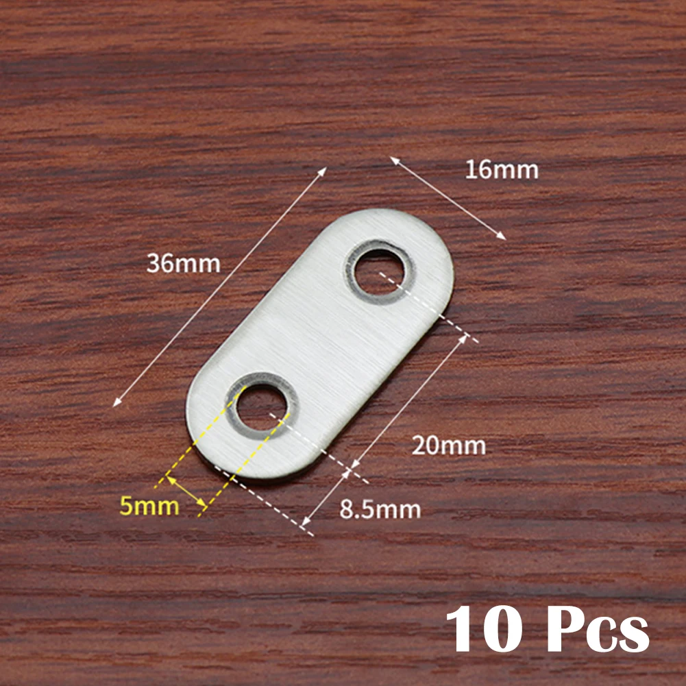 Brand New Straight Brackets Corner Brackets Sturdy Tarnishing Stainless Steel 10 Pcs 2 Holes Corrosions Durable
Brand New Straight Brackets Corner Brackets Sturdy Tarnishing Stainless Steel 10 Pcs 2 Holes Corrosions Durable