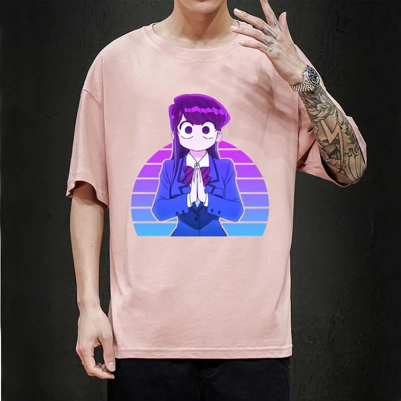 New Japanese cute cartoon Miss Komi printed high quality cotton T-shirts men/women fashion street lovers Kawaii komi san Tee Top
New Japanese cute cartoon Miss Komi printed high quality cotton T-shirts men/women fashion street lovers Kawaii komi san Tee Top
