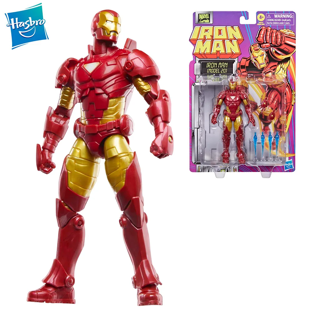 Origina в наличии оригинальная Hasbro Marvel Legend Comics Ver Tony Stark Mk20 Железный человек