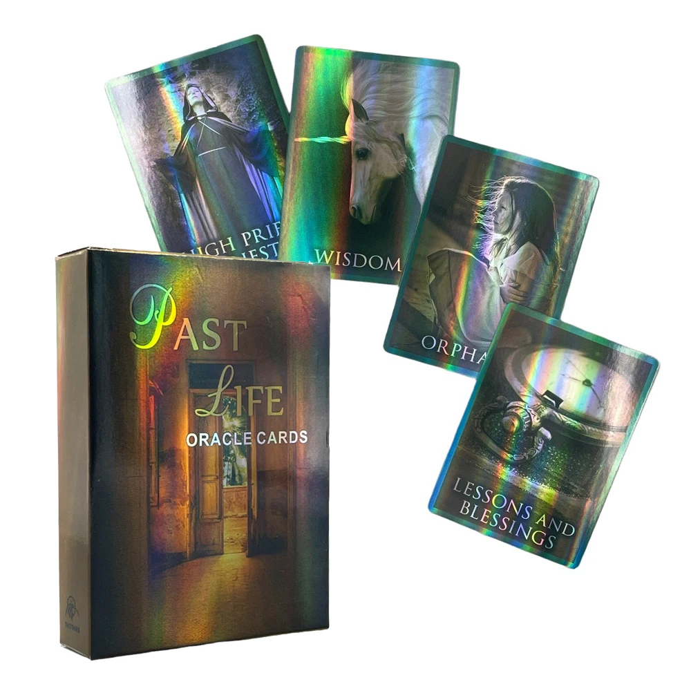 Laser Shining Holographic Oracle Toro Tarot Cards Deck with Guidebook for Beginners Divination Cards Board Games Witchcraft
Laser Shining Holographic Oracle Toro Tarot Cards Deck with Guidebook for Beginners Divination Cards Board Games Witchcraft