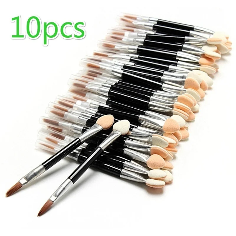 10 Pcs Applicator Double-Ended Cosmetic Brushes Women Makeup Eyeshadow Eyeliner Sponge Lip Brush Set Disposable
10 Pcs Applicator Double-Ended Cosmetic Brushes Women Makeup Eyeshadow Eyeliner Sponge Lip Brush Set Disposable
