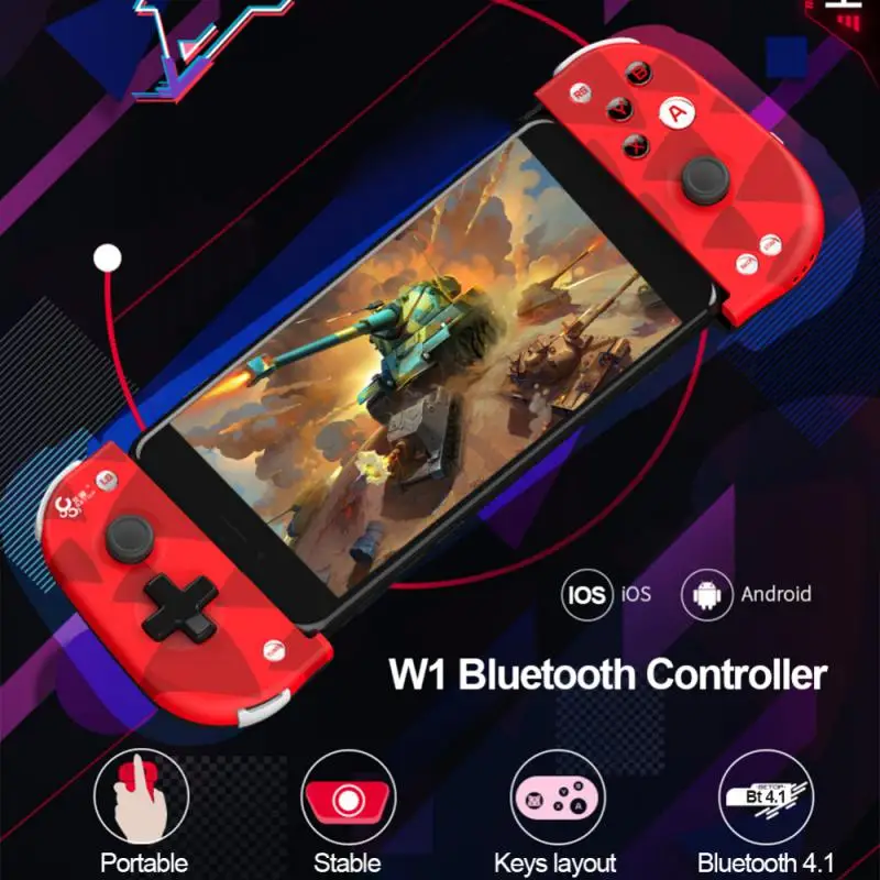 Игровой контроллер, телескопический портативный с Usb-кабелем, игровые аксессуары, игровая ручка 350 мАч для телефона Android Ios 
Игровой контроллер, телескопический портативный с Usb-кабелем, игровые аксессуары, игровая ручка 350 мАч для телефона Android Ios