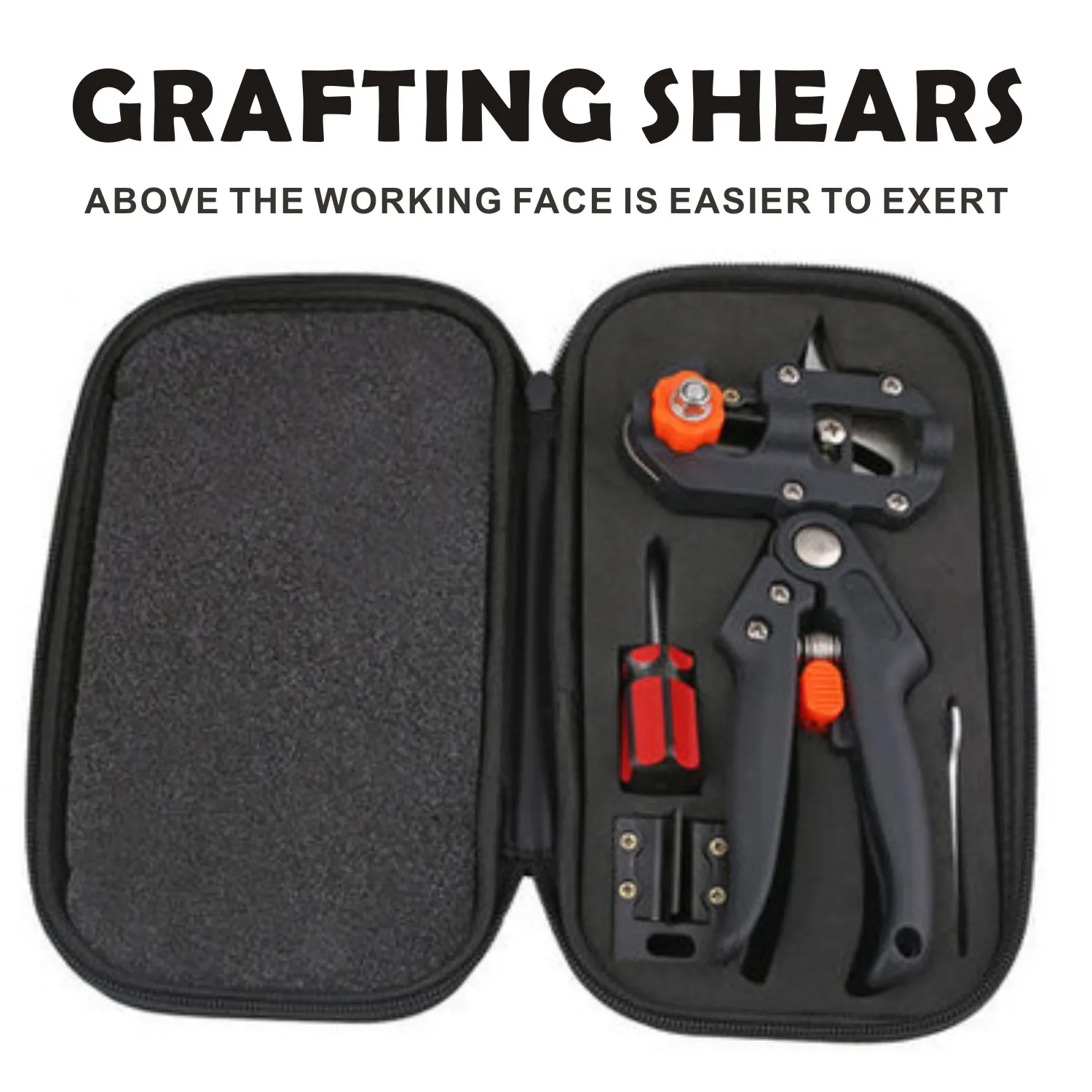 1 Set Fruit Tree Pruning Shears Garden Grafting Pruner Chopper Vaccination Cutting Scissors Plant Pruning Tools Trimming Fitting 
1 Set Fruit Tree Pruning Shears Garden Grafting Pruner Chopper Vaccination Cutting Scissors Plant Pruning Tools Trimming Fitting