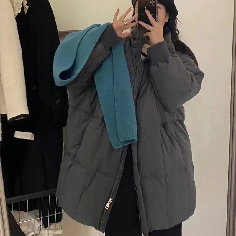 Long Winter Jackets for Women Coat 2023 Winter Warm Korean Style Fashion Stand Collar Coat Pockets Zippers Basic Korean Jacket
Long Winter Jackets for Women Coat 2023 Winter Warm Korean Style Fashion Stand Collar Coat Pockets Zippers Basic Korean Jacket