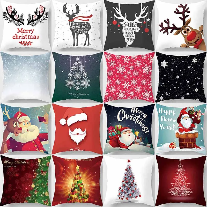 Home Decoration Christmas series Printing polyester pillow pillow sleeve is suitable for the bedroom living room sofa
Home Decoration Christmas series Printing polyester pillow pillow sleeve is suitable for the bedroom living room sofa
