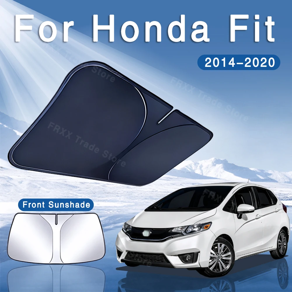 Для Honda Fit GK3 GK4 2014 ~ 2020 автомобильный солнцезащитный козырек на лобовое стекло, солнцезащитный козырек, теплоизоляция, летнее охлаждение, автоаксессуары, складные
Для Honda Fit GK3 GK4 2014 ~ 2020 автомобильный солнцезащитный козырек на лобовое стекло, солнцезащитный козырек, теплоизоляция, летнее охлаждение, автоаксессуары, складные