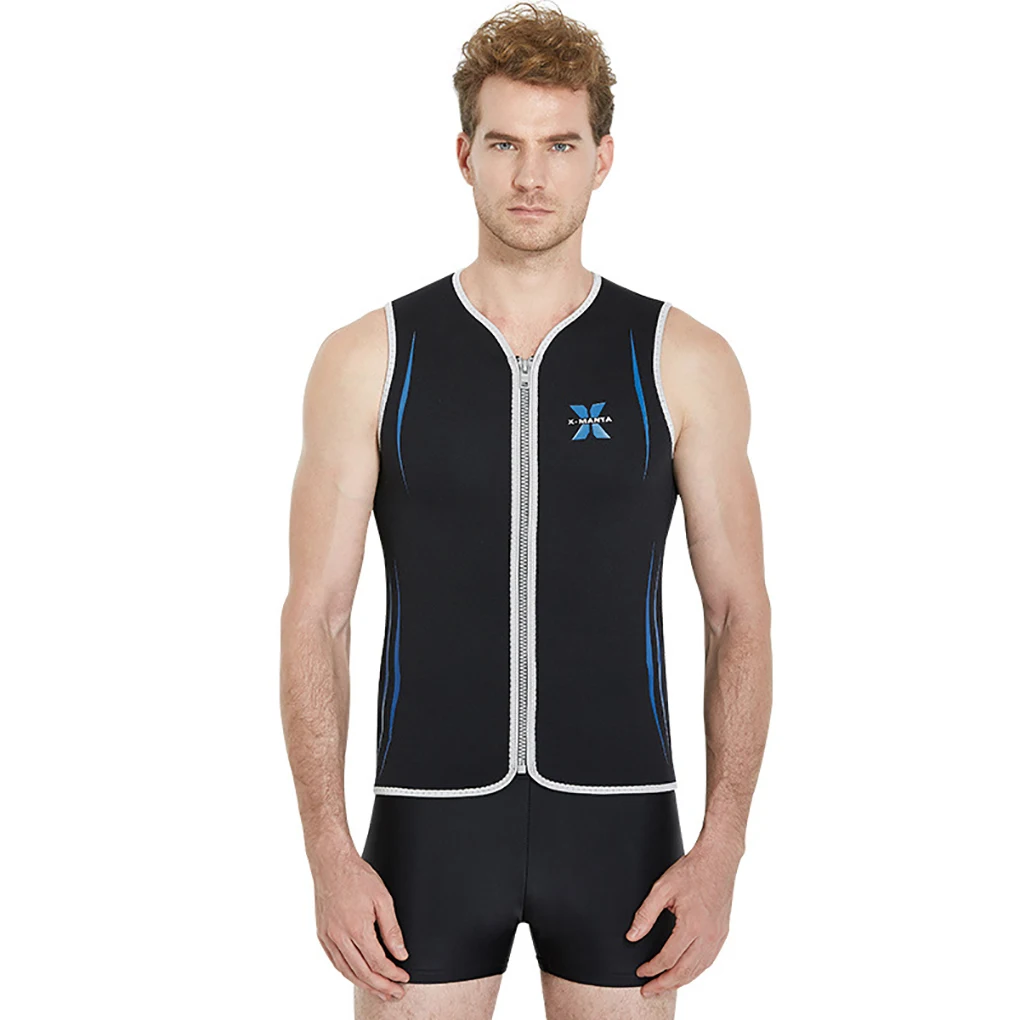 Wetsuits 3MM Sleeveless Adults Men Snorkeling Sunscreen Jumpsuit Blue L
Wetsuits 3MM Sleeveless Adults Men Snorkeling Sunscreen Jumpsuit Blue L