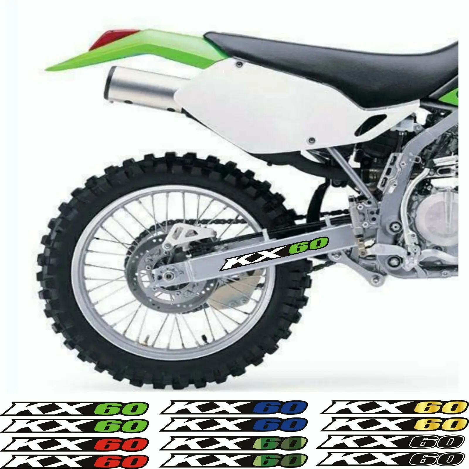 Аксессуары для мотоциклов KAWASAKI KX60 1983-2003 92 93 94 95 96 97, декоративные наклейки на воздушную коробку SwingArm, отражающие наклейки
Аксессуары для мотоциклов KAWASAKI KX60 1983-2003 92 93 94 95 96 97, декоративные наклейки на воздушную коробку SwingArm, отражающие наклейки