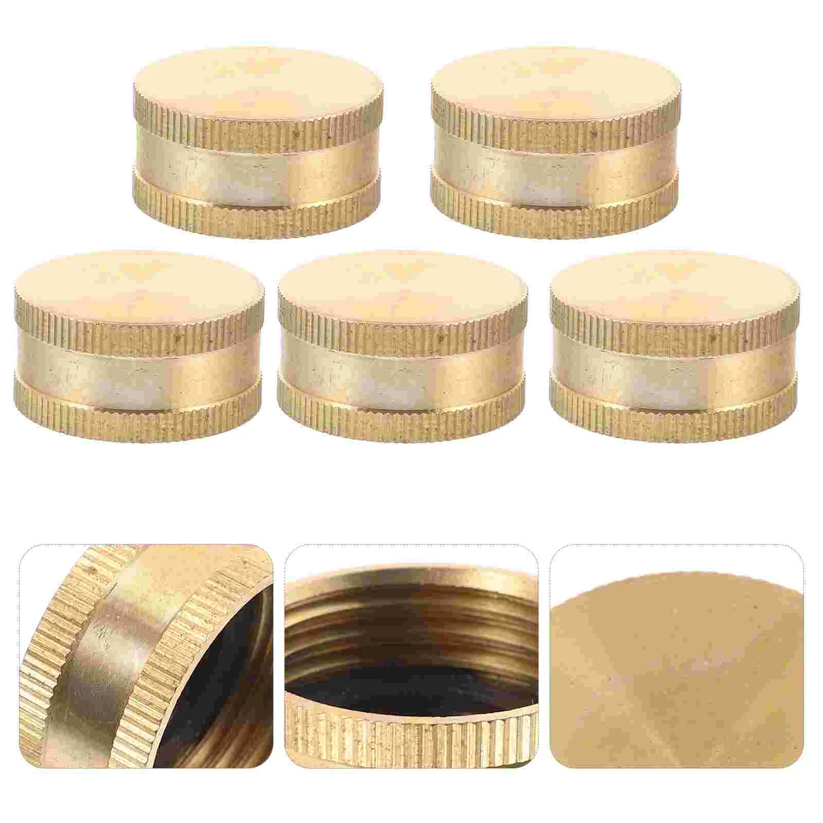 5pcs Garden Hose Cap Female Brass Hose End Thread End Cap Connector Spigot Cap Water parts Quick coupling for
5pcs Garden Hose Cap Female Brass Hose End Thread End Cap Connector Spigot Cap Water parts Quick coupling for