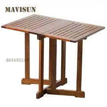 Folding Picnic Solid Wood Portable Table Barbecue Supplies Camping Small Outdoor Table And Chair Balcony Furniture