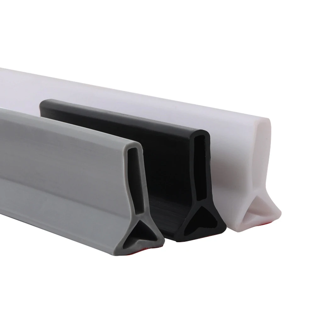Bathroom Water Stopper Silicone Shower Threshold Retaining Strip Water Shower Dam Bath Shower Barrier Dry And Wet Separation
Bathroom Water Stopper Silicone Shower Threshold Retaining Strip Water Shower Dam Bath Shower Barrier Dry And Wet Separation