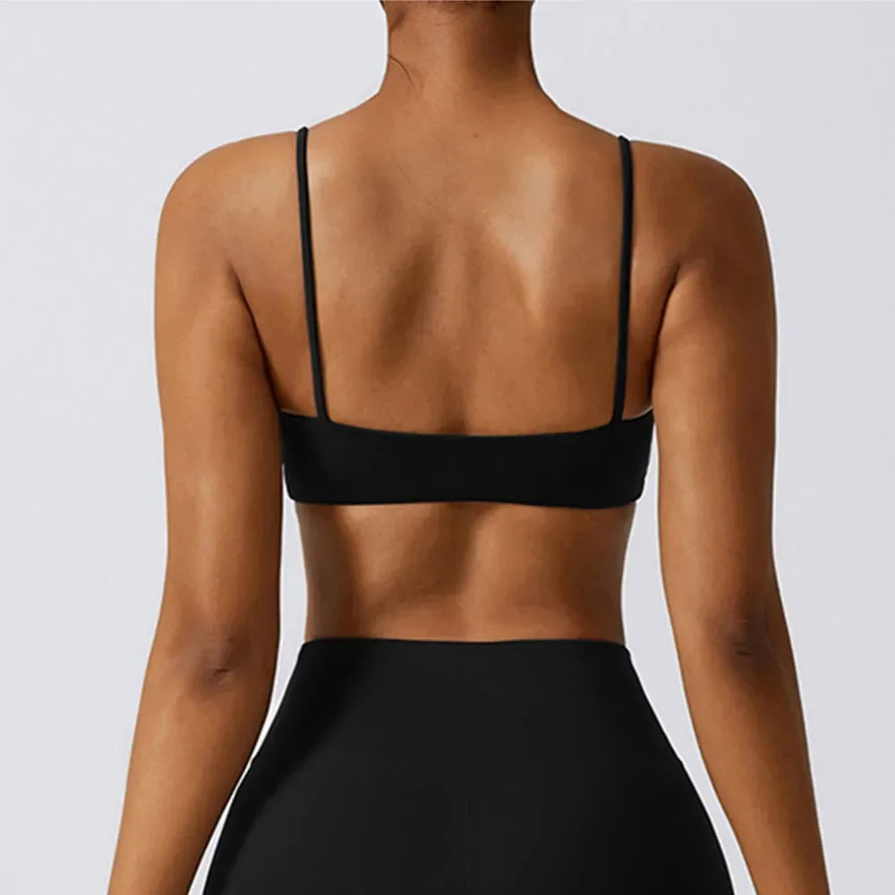 Women Spaghetti Strap Gym Running Bra Sexy Sling Sports Workout Top Quick Dry Outdoor Fitness Yoga Underwear Casual Vest Crop
Women Spaghetti Strap Gym Running Bra Sexy Sling Sports Workout Top Quick Dry Outdoor Fitness Yoga Underwear Casual Vest Crop