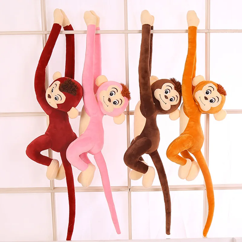 70CM Cute 4 Colors Kawaii Long Arm Tail Monkey Stuffed Doll Plush Toys Curtains Baby Sleeping Appease Animal Doll Birthday Gifts
70CM Cute 4 Colors Kawaii Long Arm Tail Monkey Stuffed Doll Plush Toys Curtains Baby Sleeping Appease Animal Doll Birthday Gifts