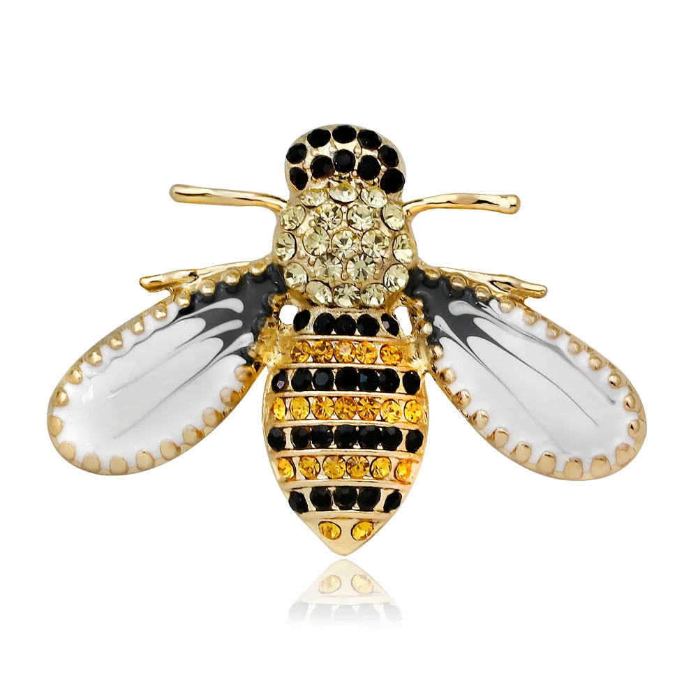 Lovely Crystal Bumble Honey Bee Insect Brooch Pins Collar Pin Lapel Pin Costume Jewelry for Women Decoration Accessories
Lovely Crystal Bumble Honey Bee Insect Brooch Pins Collar Pin Lapel Pin Costume Jewelry for Women Decoration Accessories