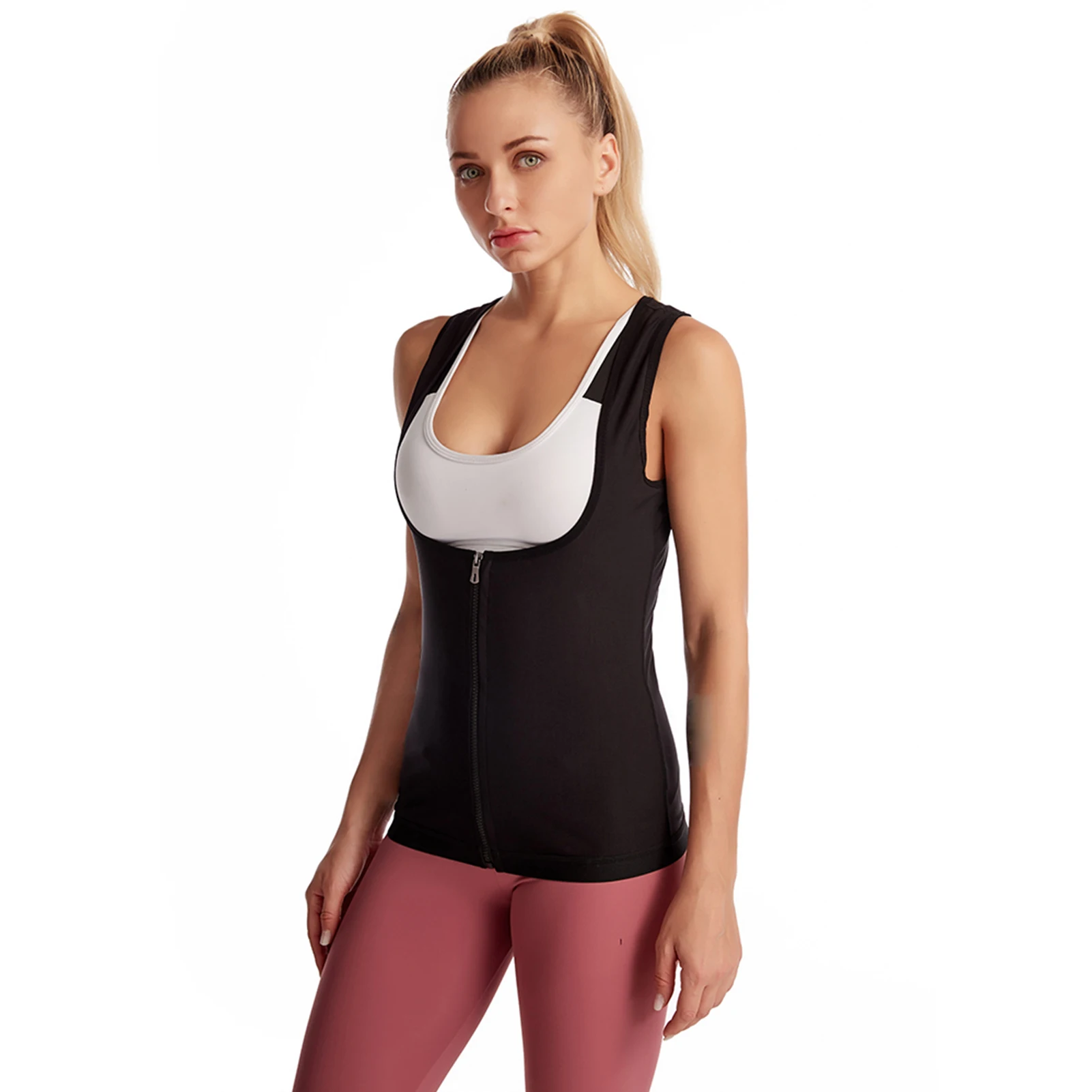 Corset For Women Home Waist Trainer Sauna Sweat Vest Weight Loss With Zipper Exercise Fitness Multifunction Body Shaper Workout
Corset For Women Home Waist Trainer Sauna Sweat Vest Weight Loss With Zipper Exercise Fitness Multifunction Body Shaper Workout