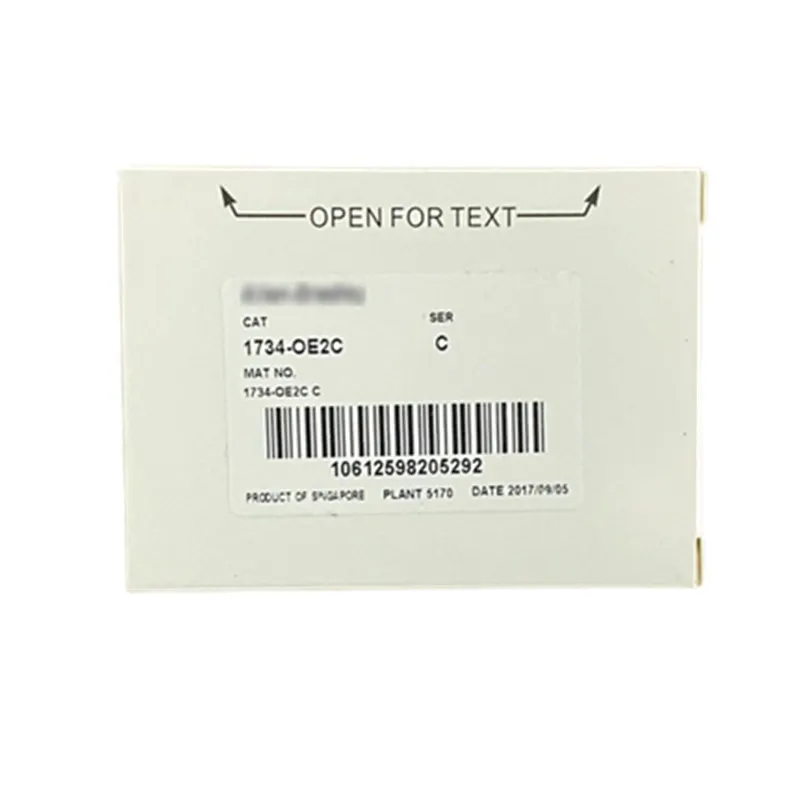 Оригинальный новый стандартный PLC модуль 1734-OE2C 1734-OE4C аналоговый выходной модуль 1 год гарантии
Оригинальный новый стандартный PLC модуль 1734-OE2C 1734-OE4C аналоговый выходной модуль 1 год гарантии