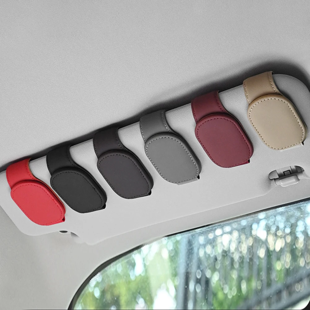 2023 Car Sun Visor Glasses Box Sunglasses Holder Clip Hanger Eyeglasses Mount Portable Storage Document Ticket Clip Car Interior
2023 Car Sun Visor Glasses Box Sunglasses Holder Clip Hanger Eyeglasses Mount Portable Storage Document Ticket Clip Car Interior
