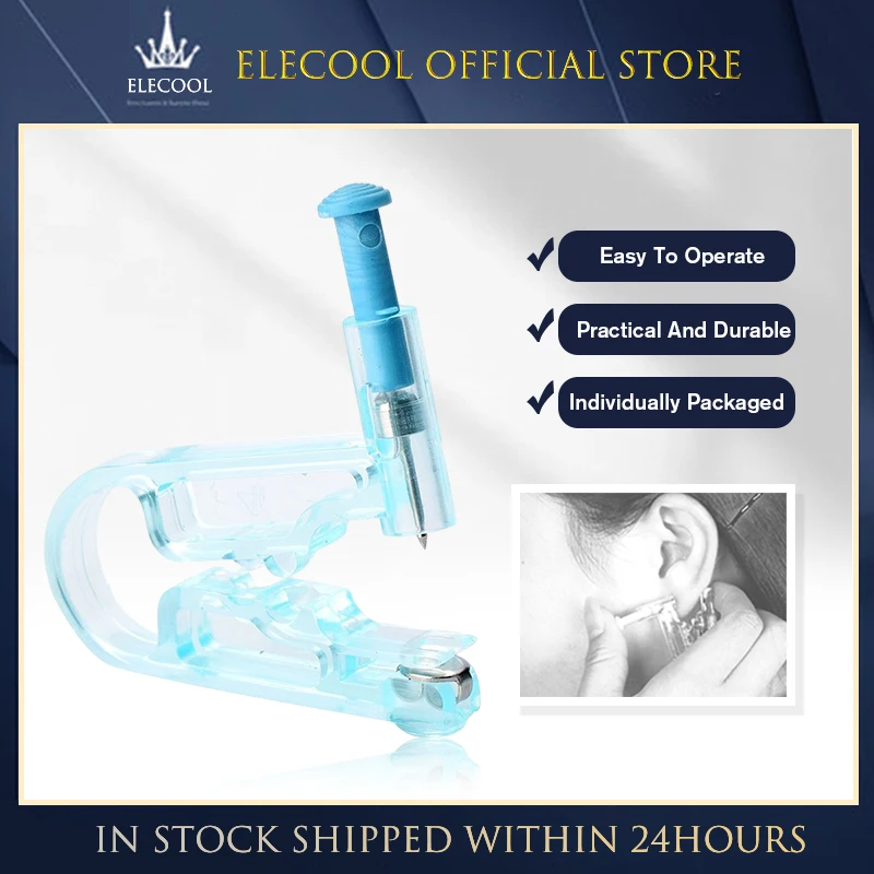 

Disposable Ear Piercing Guns Painless Healthy Sterile Puncture Tool Without Inflammation For Earrings Ear Piercing Gun
