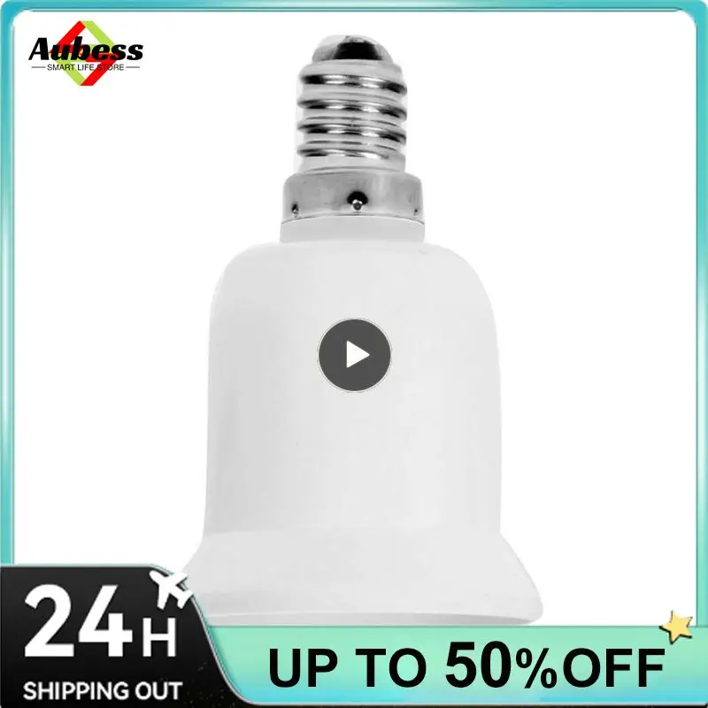 2/4/6PCS E14 To E27 Adapter Conversion Socket Material Fireproof Socket Adapter Lamp Hold High Temperature Resistant
2/4/6PCS E14 To E27 Adapter Conversion Socket Material Fireproof Socket Adapter Lamp Hold High Temperature Resistant