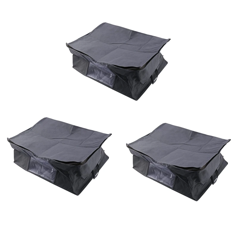 9Pcs Storage Bag Quilt Clothes Bag Non Woven Fabric Storage Box With Handles Folding Moisture-Proof Sealed Storage Box
9Pcs Storage Bag Quilt Clothes Bag Non Woven Fabric Storage Box With Handles Folding Moisture-Proof Sealed Storage Box