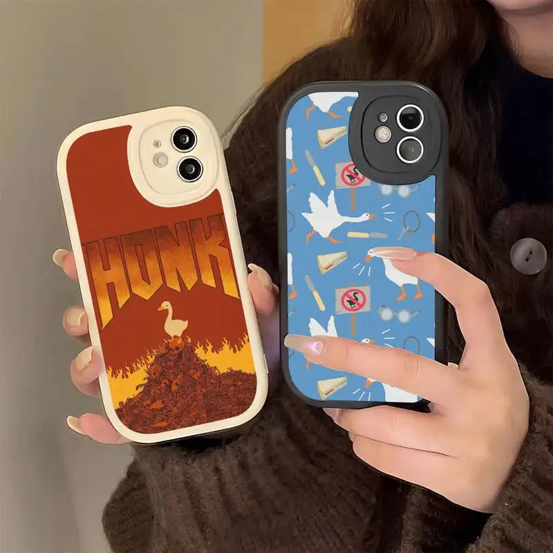 Cartoon Cute Goose Game Phone Case Hard Leather Phone Case for iPhone 13 12 Mini 11 14 Pro Max Xs X Xr 7 8 Plus 6 6s Se Cover
Cartoon Cute Goose Game Phone Case Hard Leather Phone Case for iPhone 13 12 Mini 11 14 Pro Max Xs X Xr 7 8 Plus 6 6s Se Cover