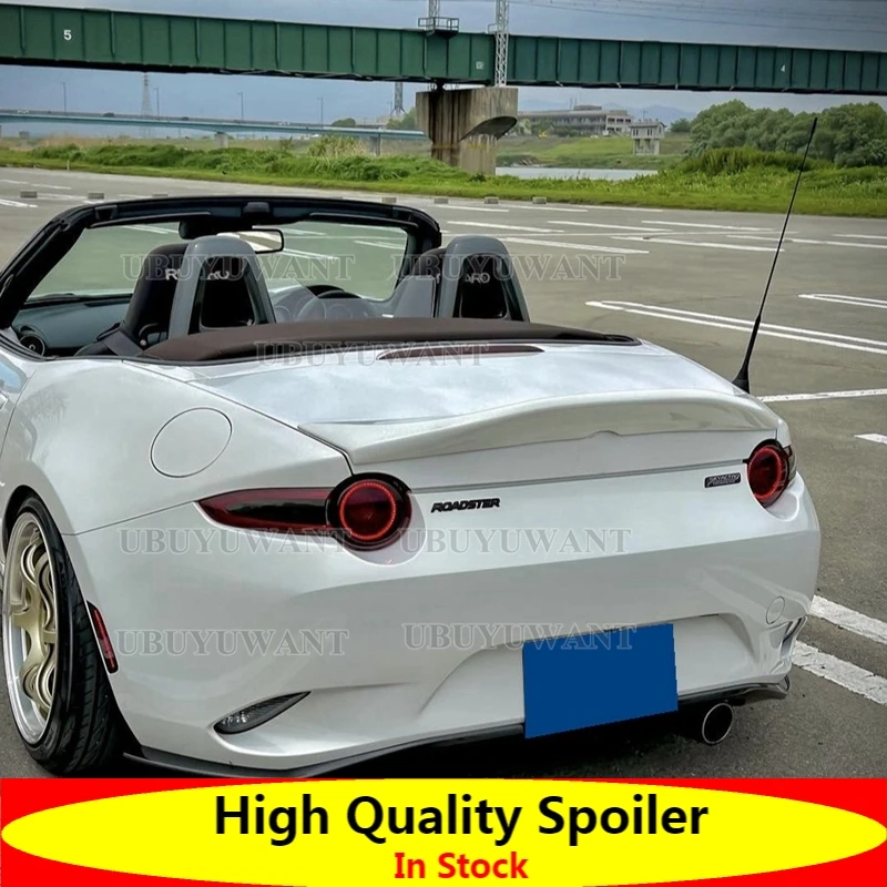 For Mazda MX5 Miata ND RF LMS Style FRP Fiber Glass Unpainted Duckbill Spoiler Trunk Wing Lip Racing Accessories Tuning Trim
For Mazda MX5 Miata ND RF LMS Style FRP Fiber Glass Unpainted Duckbill Spoiler Trunk Wing Lip Racing Accessories Tuning Trim