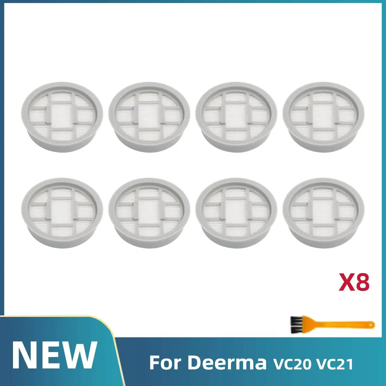 Replacement Hepa Filter For Xiaomi Deerma VC20 VC21 Home Vacuum Cleaner Accessories Portable Dust Collector Spare Parts Kit
Replacement Hepa Filter For Xiaomi Deerma VC20 VC21 Home Vacuum Cleaner Accessories Portable Dust Collector Spare Parts Kit