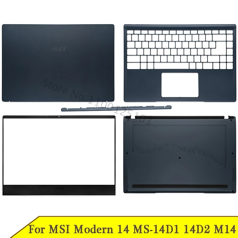 NEW Laptop LCD Bottom Case For MSI Modern 14 MS-14D1 14D2 M14 Back Cover Front Bezel Palmrest Hinge Cover Top Back Case Darkblue
NEW Laptop LCD Bottom Case For MSI Modern 14 MS-14D1 14D2 M14 Back Cover Front Bezel Palmrest Hinge Cover Top Back Case Darkblue
